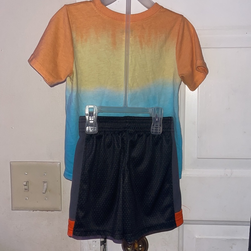 BOYS 2T GOOD VIBE SHIRT &shorts - Picture 6 of 6